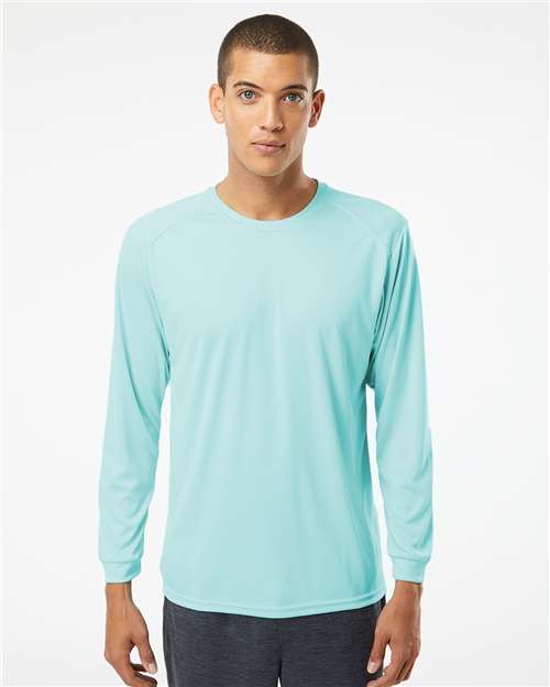 Paragon 210 Unisex Long Islander Performance Long Sleeve T-Shirt - Front view