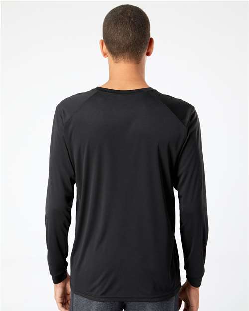Paragon 210 Unisex Long Islander Performance Long Sleeve T-Shirt - Back view