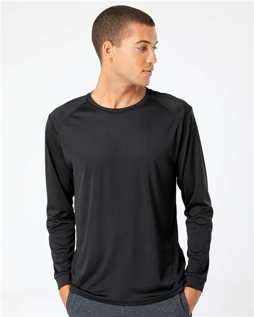 Paragon 210 Unisex Long Islander Performance Long Sleeve T-Shirt - Front view
