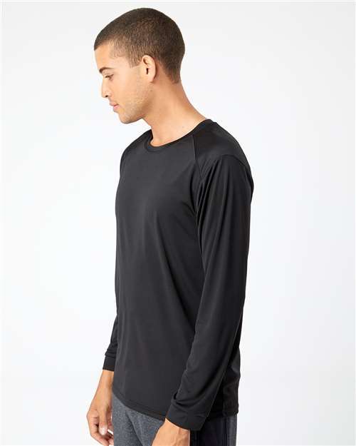 Paragon 210 Unisex Long Islander Performance Long Sleeve T-Shirt - Side view