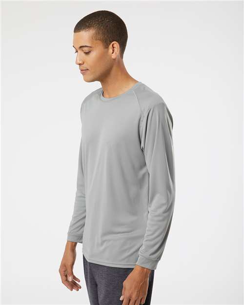 Paragon 210 Unisex Long Islander Performance Long Sleeve T-Shirt - Side view