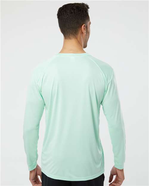 Paragon 210 Unisex Long Islander Performance Long Sleeve T-Shirt - Back view