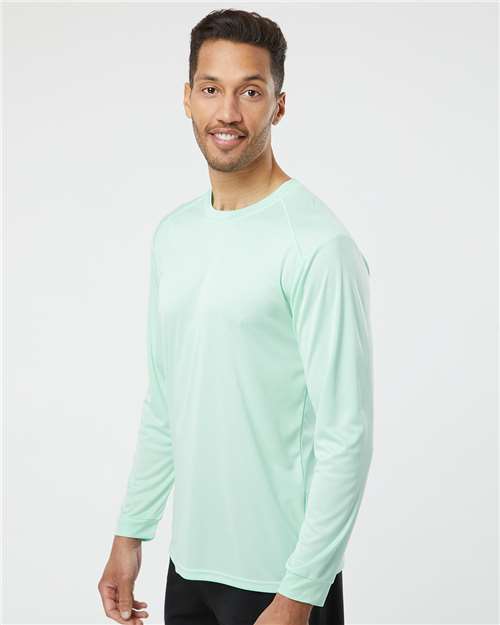 Paragon 210 Unisex Long Islander Performance Long Sleeve T-Shirt - Side view