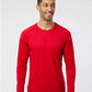 Paragon 210 Unisex Long Islander Performance Long Sleeve T-Shirt - Front view