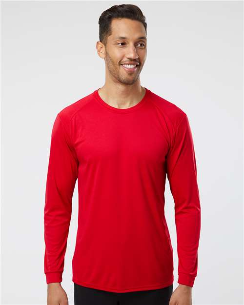 Paragon 210 Unisex Long Islander Performance Long Sleeve T-Shirt - Front view