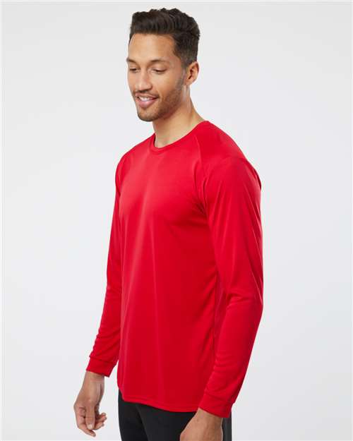 Paragon 210 Unisex Long Islander Performance Long Sleeve T-Shirt - Side view