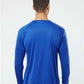 Paragon 210 Unisex Long Islander Performance Long Sleeve T-Shirt - Back view