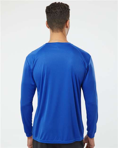Paragon 210 Unisex Long Islander Performance Long Sleeve T-Shirt - Back view