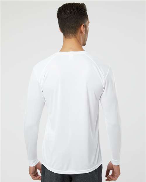 Paragon 210 Unisex Long Islander Performance Long Sleeve T-Shirt - Back view