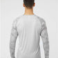 Paragon 216 Unisex Cayman Performance Camo Colorblocked Long Sleeve T-Shirt - Back view