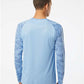 Paragon 216 Unisex Cayman Performance Camo Colorblocked Long Sleeve T-Shirt - Back view