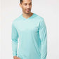 Paragon 220 Unisex Bahama Performance Hooded Long Sleeve T-Shirt - Front view