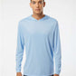 Paragon 220 Unisex Bahama Performance Hooded Long Sleeve T-Shirt - Front view