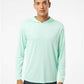 Paragon 220 Unisex Bahama Performance Hooded Long Sleeve T-Shirt - Front view