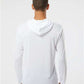 Paragon 220 Unisex Bahama Performance Hooded Long Sleeve T-Shirt - Back view
