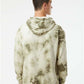Independent Trading Co. PRM4500TD Unisex Midweight Tie-Dyed Hooded Sweatshirt - Back view