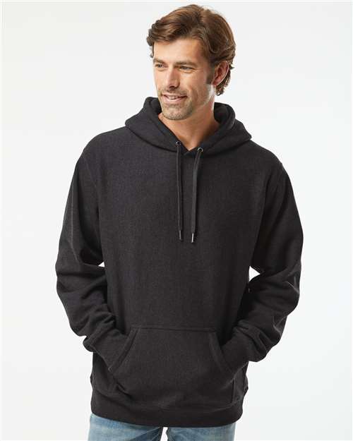 Independent Trading Co. IND5000P Unisex Legend Premium Heavyweight Cross-Grain Hooded Sweatshirt - Front view