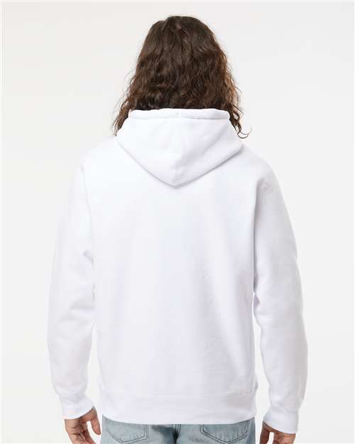 Independent Trading Co. IND5000P Unisex Legend Premium Heavyweight Cross-Grain Hooded Sweatshirt - Back view