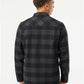 Independent Trading Co. EXP50F Unisex Flannel Shirt - Back view