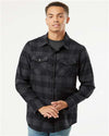 Independent Trading Co. EXP50F Unisex Flannel Shirt - Front view