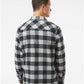 Independent Trading Co. EXP50F Unisex Flannel Shirt - Back view