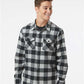 Independent Trading Co. EXP50F Unisex Flannel Shirt - Front view