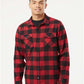 Independent Trading Co. EXP50F Unisex Flannel Shirt - Front view