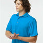 Paragon 100 Men's Saratoga Performance Mini Mesh Polo - Side view