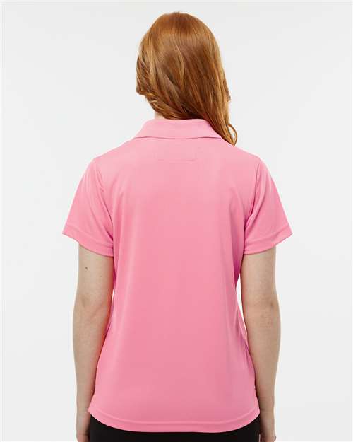 Paragon 104 Women's Saratoga Performance Mini Mesh Polo - Back view