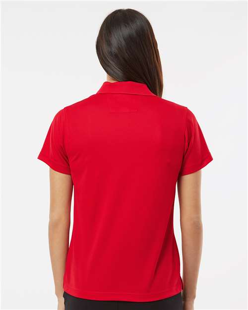 Paragon 104 Women's Saratoga Performance Mini Mesh Polo - Back view