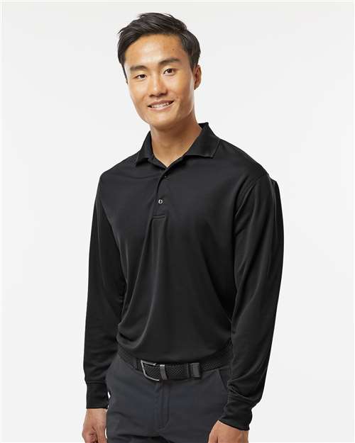 Paragon 110 Men's Prescott Long Sleeve Polo - Front view
