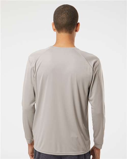 Paragon 210 Unisex Long Islander Performance Long Sleeve T-Shirt - Back view