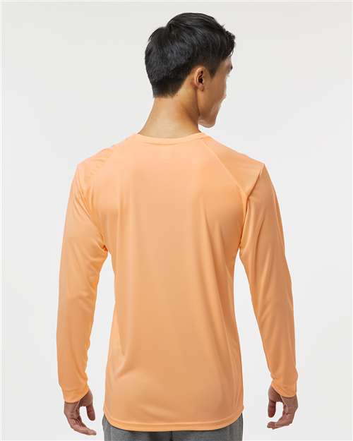 Paragon 210 Unisex Long Islander Performance Long Sleeve T-Shirt - Back view