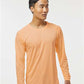 Paragon 210 Unisex Long Islander Performance Long Sleeve T-Shirt - Front view