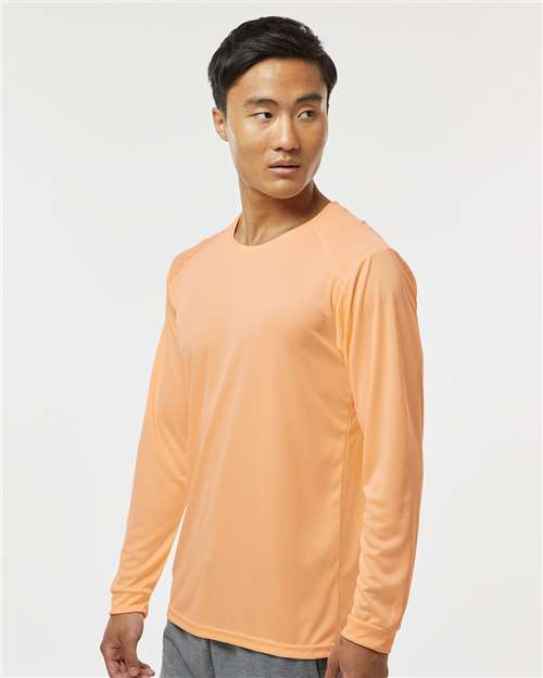 Paragon 210 Unisex Long Islander Performance Long Sleeve T-Shirt - Side view