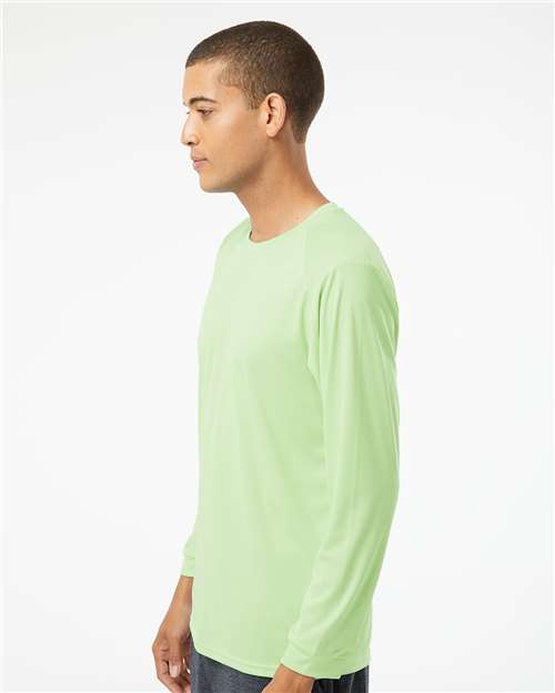 Paragon 210 Unisex Long Islander Performance Long Sleeve T-Shirt - Side view