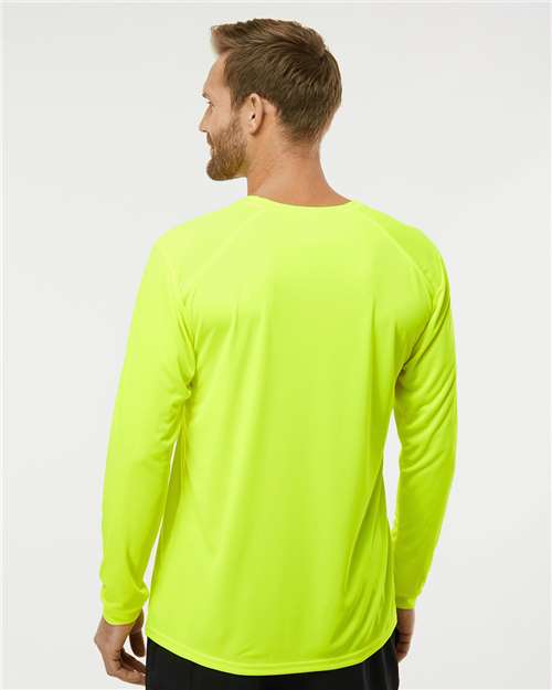 Paragon 210 Unisex Long Islander Performance Long Sleeve T-Shirt - Back view