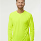 Paragon 210 Unisex Long Islander Performance Long Sleeve T-Shirt - Front view