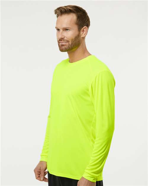 Paragon 210 Unisex Long Islander Performance Long Sleeve T-Shirt - Side view