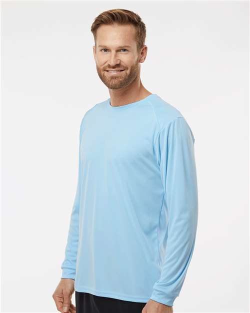 Paragon 210 Unisex Long Islander Performance Long Sleeve T-Shirt - Side view