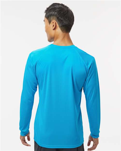 Paragon 210 Unisex Long Islander Performance Long Sleeve T-Shirt - Back view