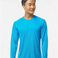 Paragon 210 Unisex Long Islander Performance Long Sleeve T-Shirt - Front view