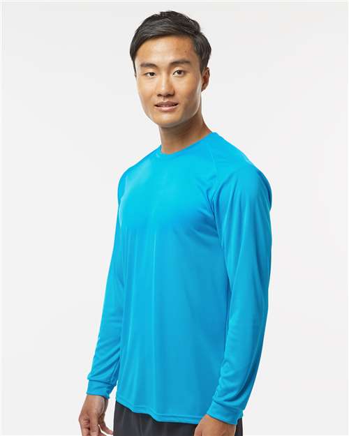 Paragon 210 Unisex Long Islander Performance Long Sleeve T-Shirt - Side view