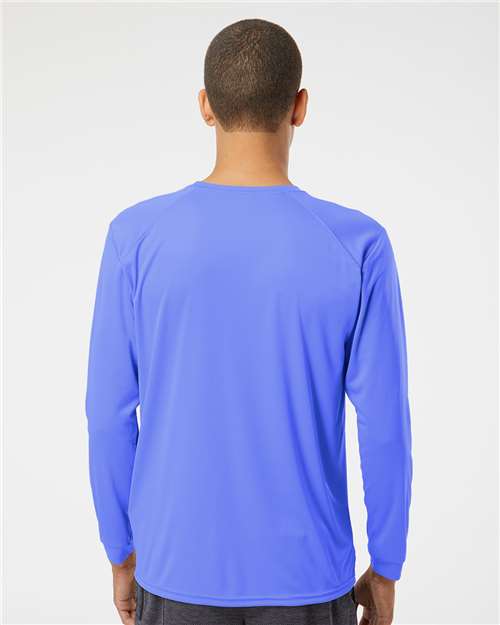 Paragon 210 Unisex Long Islander Performance Long Sleeve T-Shirt - Back view