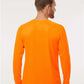 Paragon 210 Unisex Long Islander Performance Long Sleeve T-Shirt - Back view