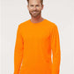 Paragon 210 Unisex Long Islander Performance Long Sleeve T-Shirt - Front view