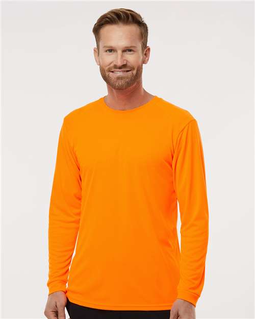 Paragon 210 Unisex Long Islander Performance Long Sleeve T-Shirt - Front view