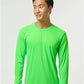 Paragon 210 Unisex Long Islander Performance Long Sleeve T-Shirt - Front view