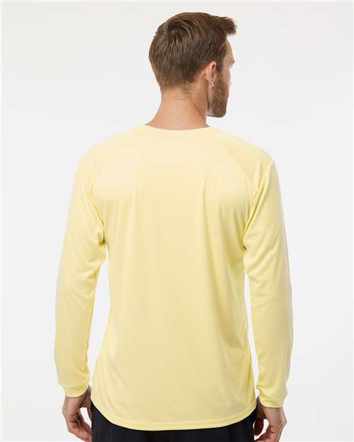 Paragon 210 Unisex Long Islander Performance Long Sleeve T-Shirt - Back view