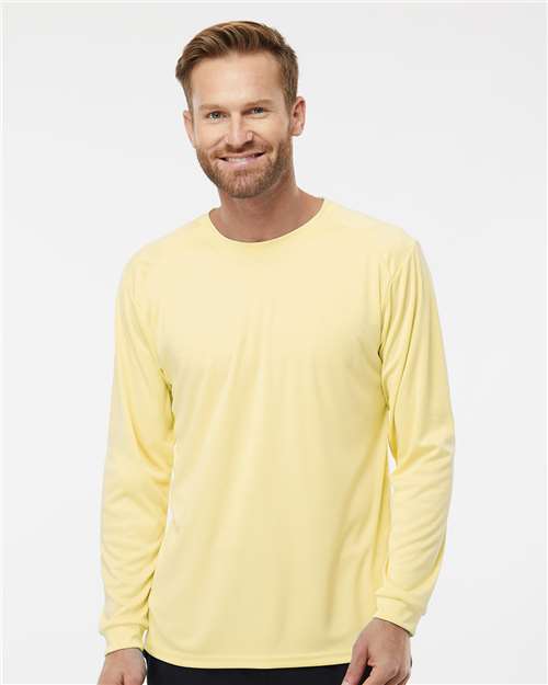 Paragon 210 Unisex Long Islander Performance Long Sleeve T-Shirt - Front view